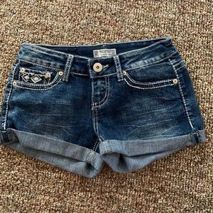 Sound girl jean shorts